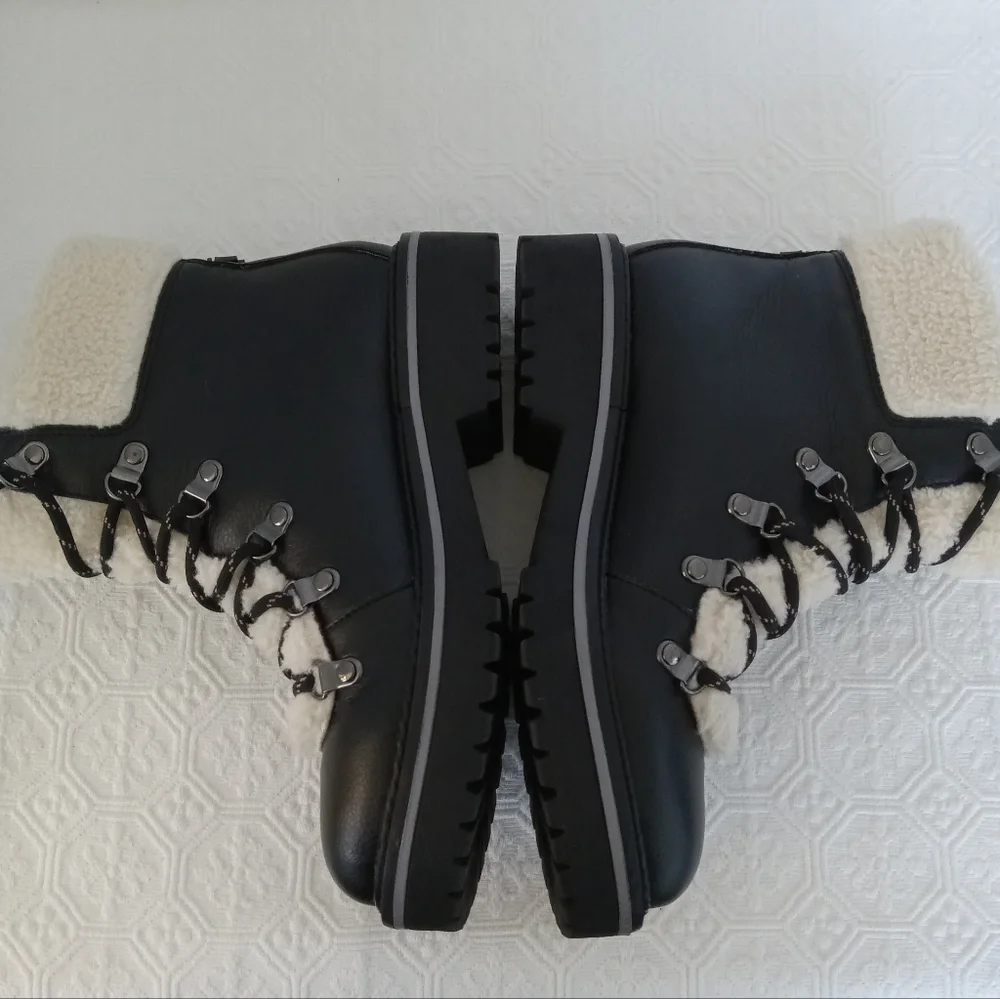 Tommy Hilfiger black faux